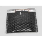 Shiny Black Self Seal Bubble Mailers With Moisture Resistant Foil Film