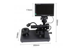 China 30-110x Digital Microscope With Screen LCD Diamond Number Inspection supplier