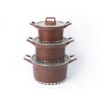 32cm Die Cast Aluminium Granite1.7mm Non Stick Soup Pot for sale
