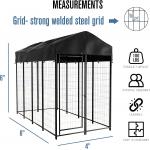6'' X 10'' Extra Large Heavy Duty Dog Kennel House Outside Welded Wire Metal Mesh for sale