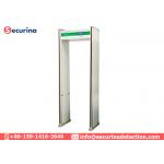 100 Frequency Metal Walk Through Gate , Body Metal Detectors LED Light Bars Indicator for sale