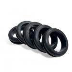 Black or Customized Rubber Grommet - Round Shape for Various Industries