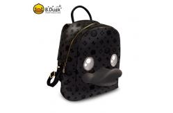 China Oxford Cute Backpack Bag 3D Duck PU Nylon non phthalate pvc Material supplier