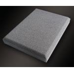 Chamfer Angle Insulation Acoustic Fabric Panels / Wall Covering Board for sale