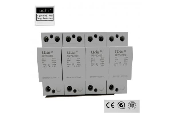 Class I Test 50kA SPD Surge Protector With Multi Layer GDT Structure