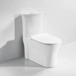 Green Ceramic Washdown Bathrooms Toilets Square Diamond Shape for sale