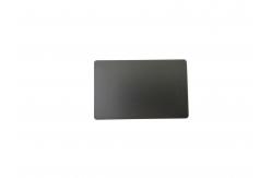 China CR80 Plain Matte Black Metal Business Cards Blanks Steel Round Corner supplier