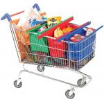 6L-10L Reusable Foldable Shopping Bag 10kg Collapsible Grocery Bag
