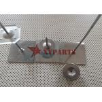 Air Condition Galvanized Steel Self Stick Insulation Nails With Metal Clips for sale