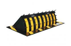China 3.7KW A3 Steel Hydraulic Road Blocker LCD Display For Traffic supplier