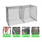 Soil Retaining Wire Mesh Gabion Box With 3.0mm Wire Diameter for sale