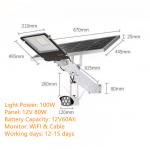 DC 12V Solar LED Street Lights for sale