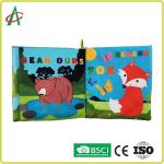 EN71 Soft Books For Infants , 20cm Plush Baby Book