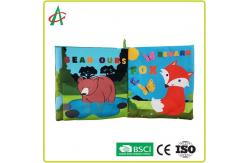 China EN71 Soft Books For Infants , 20cm Plush Baby Book supplier