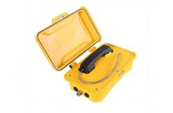 China Robust Construction Industrial Analog Telephone With Fast - Fit Terminal Connection supplier