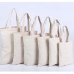 Cotton Material standard size cotton tote bag Long Shoulder Belt Canvas Cotton Shopping tote Bag for sale