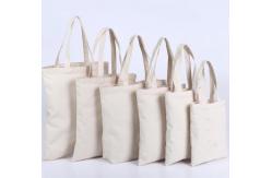 China Personalized Heavy Duty Cotton Canvas Fabric Shopping Bags Durable supplier