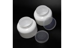 China Plastic 1000g Infant Formula Milk Powder Cans Container With Screw Lid supplier