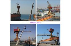 China Grab Bucket Mobile Harbour Level Luffing Portal Crane supplier