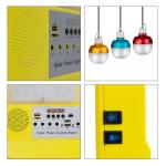 30W Portable Solar Panel Energy System 8000mah Power With FM Radio