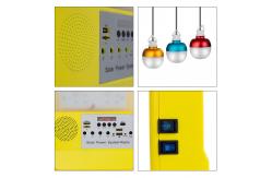 China 30W Portable Solar Panel Energy System 8000mah Power With FM Radio supplier