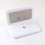Plastic Collapsible Clock Wireless Charger White Color 20W Fast Speed for sale