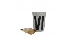 China  Foil Pouch Packaging Aluminum Foil Stand Up Coffee Bag With Degassing Valve supplier