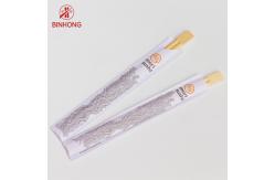 China 24CM TENSOGE Dispossiable Bamboo Chopsticks With Half Paper Wrapped supplier