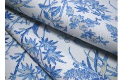 China 12OZ Recycled Cotton Canvas With Printed / Natural Cotton Fabric For Bags supplier