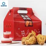 Disposable Take Away Fried Chicken Custom Food Packaging Boxes for sale