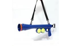 China Small Dog Tennis Ball Launcher Gun Long Range Quick Sight Puzzle Training Toy supplier