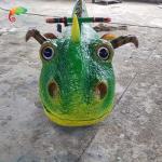 Customization Amusement Park Dinosaur Playground Equipment Interactive Electric Car