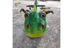 China Customization Amusement Park Dinosaur Playground Equipment Interactive Electric Car supplier