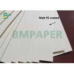 One Side Coated With Polyethylene Cupstock Paper 250gsm For Hot Food