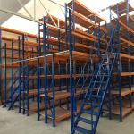 Multi Level SS 1500kgs Warehouse Mezzanine Platform Rack for sale