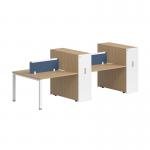 Factory Wholesale Wooden Modular Office Wood Linear Workstation With Cabinet