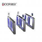 Swing Gate Turnstile Gym Barrier Gate With Face Recognition Terminal System for sale