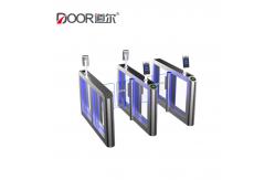 China Swing Gate Turnstile Gym Barrier Gate With Face Recognition Terminal System supplier
