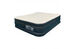 China hot selling portable PVC Flocking Double Layer Air Bed Inflatable Air Mattresses supplier
