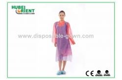 China Waterproof Plastic Disposable Aprons/Disposable Kitchen Aprons/single use PVC apron supplier