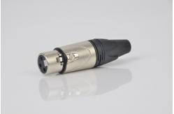China Low Frequency 3 Pin Female Plug XLR Audio Cable Connectors Neutrik Style supplier