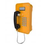 Vandal Resistant Industrial VoIP Phone Weatherproof With LCD Display Screens