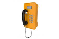 China Vandal Resistant Industrial VoIP Phone Weatherproof With LCD Display Screens supplier