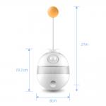 Cat Tumbler Turntable Funny Cat Stick Toy Self Hi Swing Leaky Ball Slow for sale