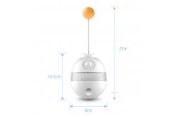 China Plastic Wiggle Ball Dog Toy Designer For 8 Week Old Puppy supplier