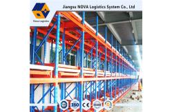 China Customized Push Back Pallet Racking Warehouse Storage Racks Heavy Duty supplier