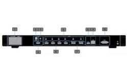 China RS232 Port Multiview Processor 4K HDMI Quad Screen Multiviewer supplier
