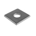 SS304 SS316 Square Lock Washer Bright Zinc Finish Square Hole Washer for sale