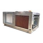 CE Heat Pump Package Unit , 10 Ton Rooftop Unit Stainless Steel Frame for sale