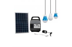 China Portable Magneto 10m Solar Home Lighting System 3kg With Phone Charger Suitable supplier